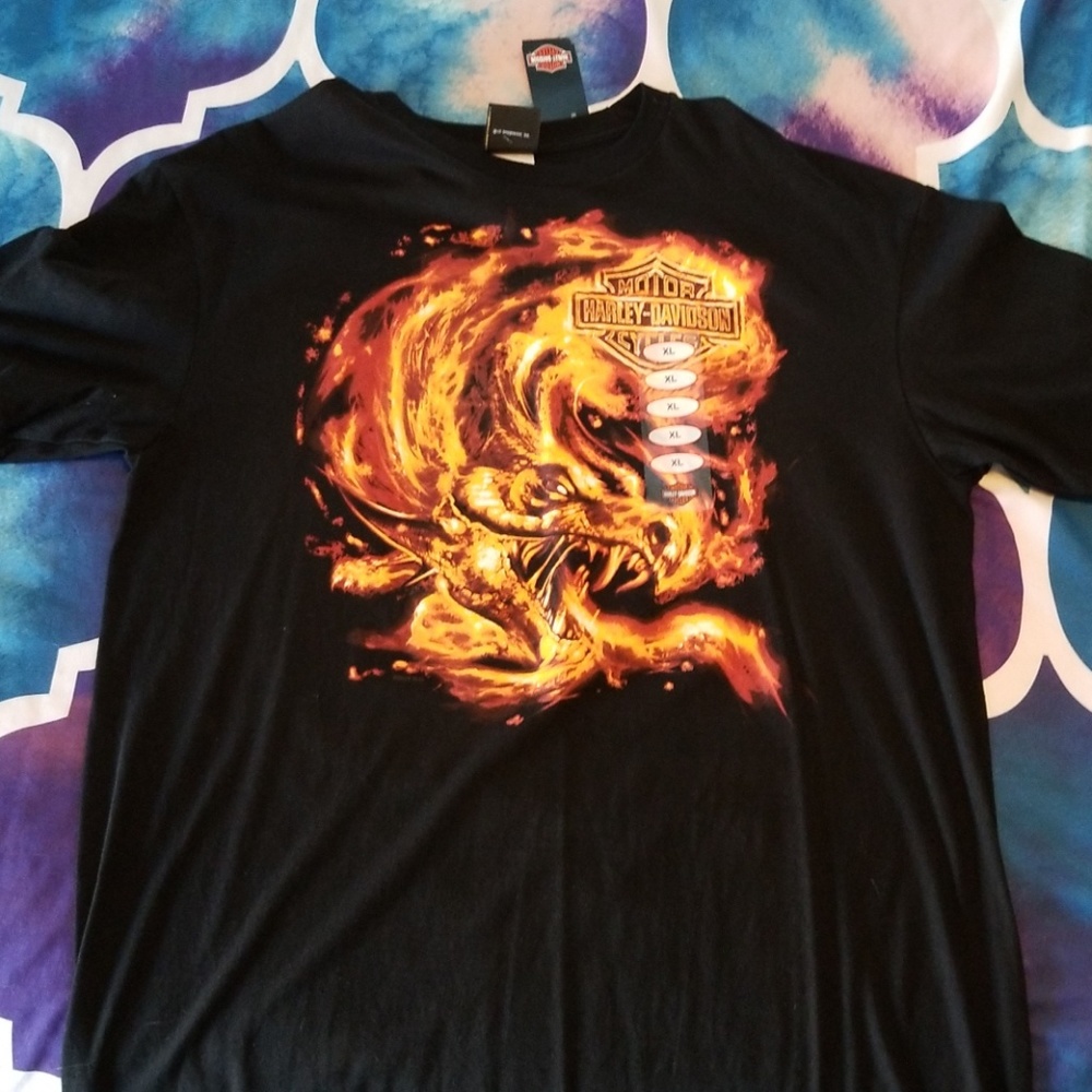 Harley Davidson Edmonton Can.T shirt